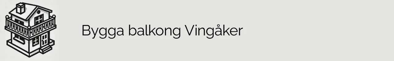 Bygga balkong Vingåker